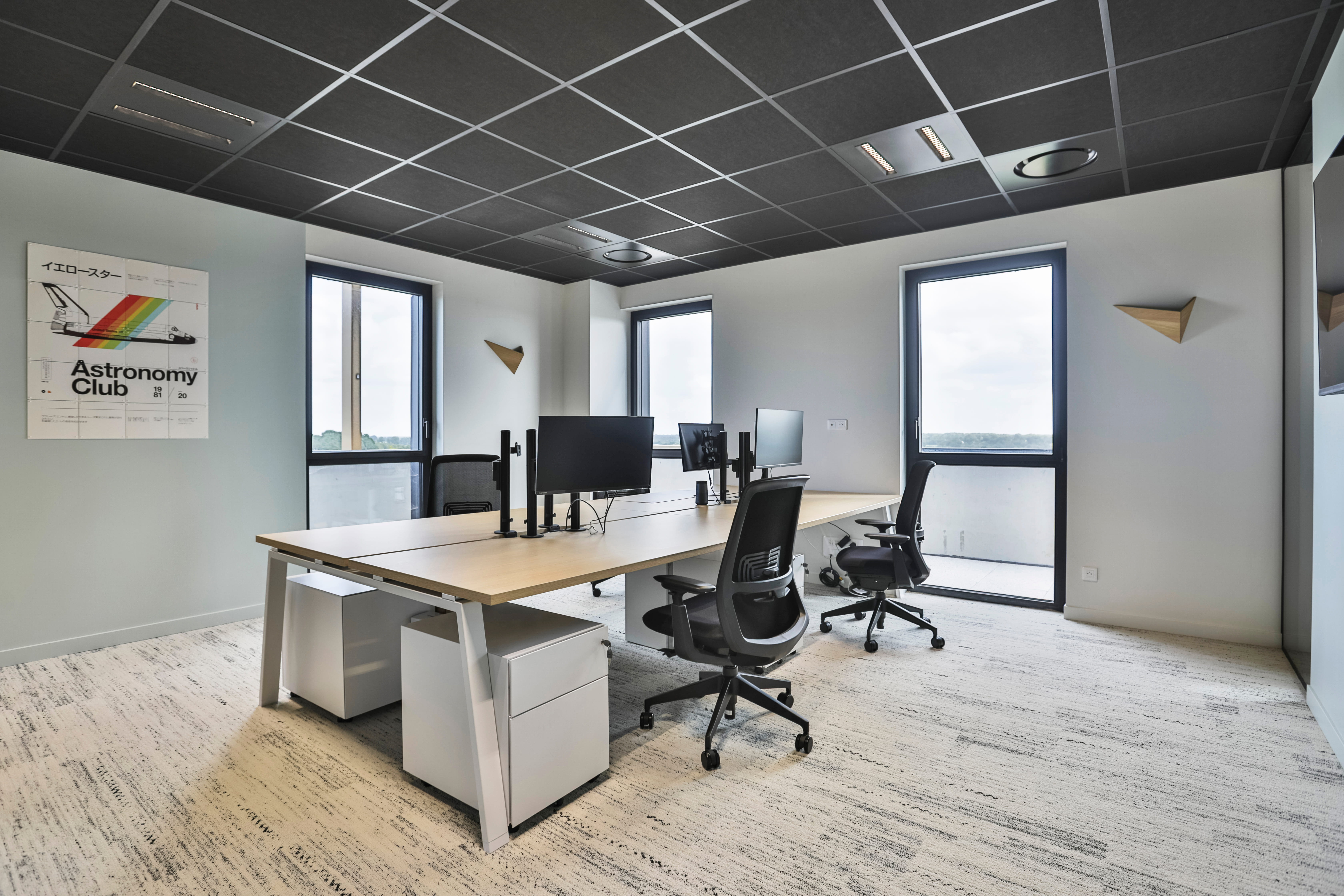 Aménagement d'un Plateau de bureau